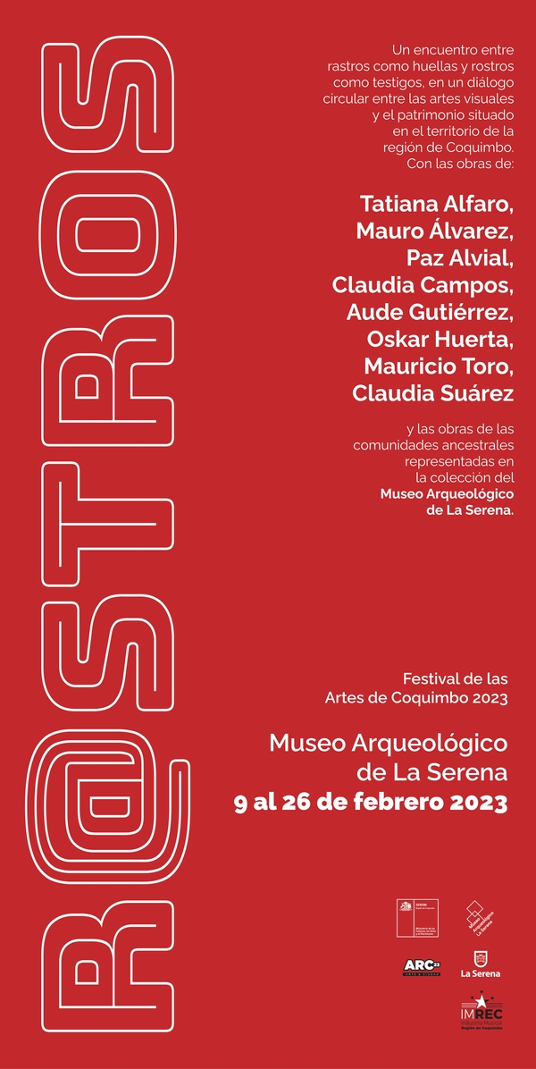 Afiche de la Exposición de Artes Visuales R@stros